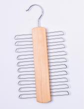 16cm Natural Wooden Tie Hanger