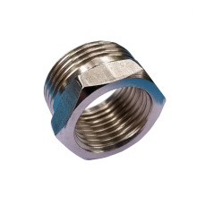 Stainless Steel 3/4" NPT x 1/2" NPT Reducing Adapter Hex Bushing
