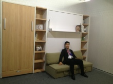 Murphy bed with sofa