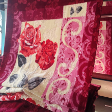 Low Price High Quality Netted Warp Knit Fabric Raschel for Factory