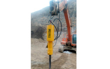 Rock splitting equipment for hard rock