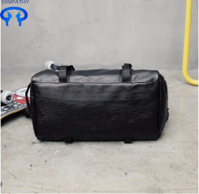 Large capacity traveling slanted backpack