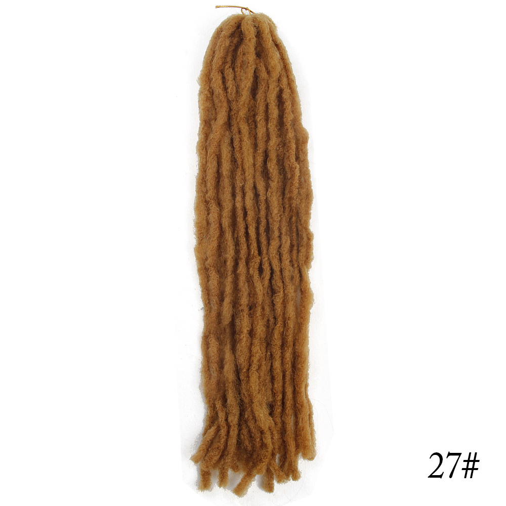 18inch Dreadlocks Braids Synthetic Hair Braiding Hair Extensions Twist Braids Darling Soft Dread 100g/lot