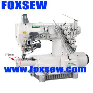 Small Cylinder Bed Interlock Sewing Machine with Trimmer