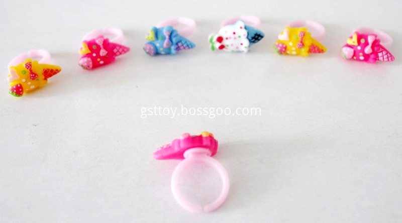 2cm Lovely Resin Rings Assortment -4