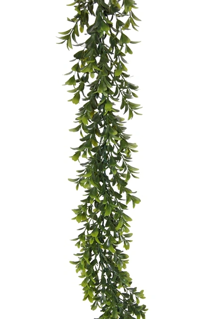 PE Boxwood Garland Artificial Plant for Home Decoration with SGS Certificate (48099)