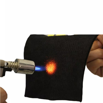 Bleached cloth pocket cloth with low conductivity