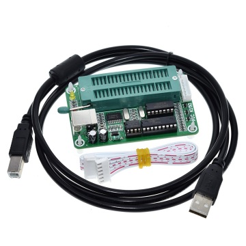 TZT 1SET PIC Microcontroller USB Automatic Programming Kit with ICSP Cable