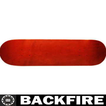 Backfire Blank DECK 7.75inch RED Skateboard deck