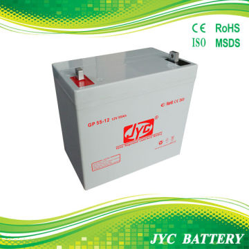 power wheelchair battery 12V55AH