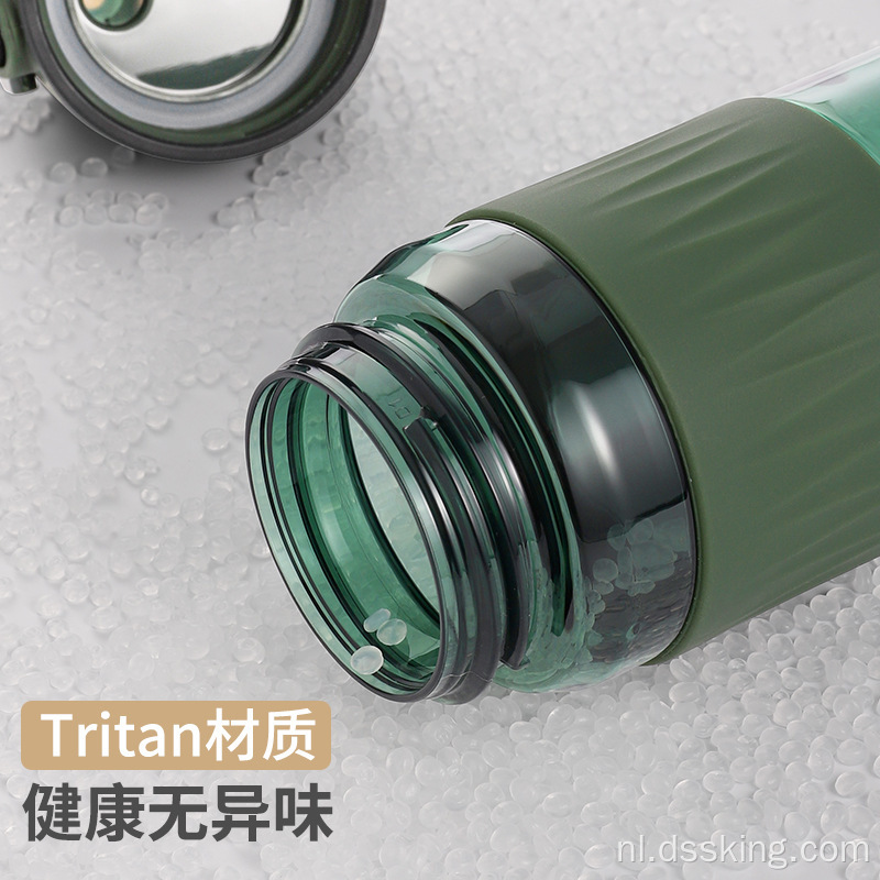 Sportwaterbeker voor zomer draagbare externe hoog uiterlijkniveau Tritan BPA gratis filterwaterfles