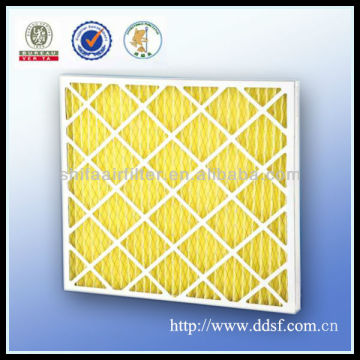 Foldaway synthetic fiber air filter,pre air filter