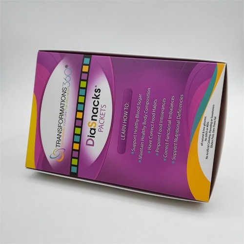 Food And Beverages Packaging Cardboard Foldable Boxes