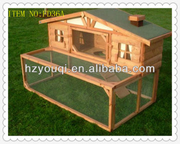 Outdoor Wooden Rabbit Hutch FD36B rabbit hutch designs