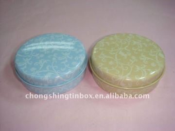 round bag hanger tin box