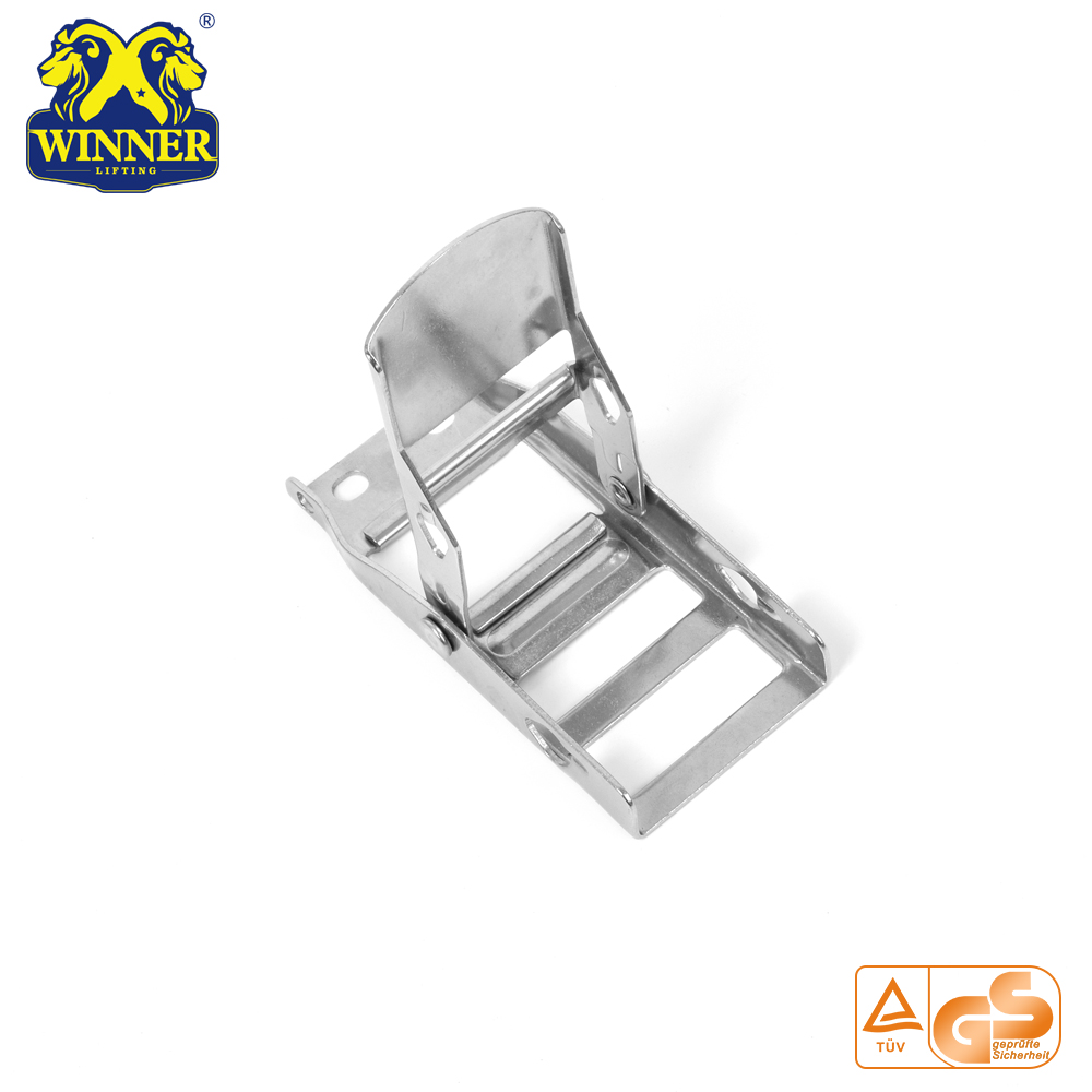 High Quality 800KG 2 Inch White Zinc Steel Overcenter Buckle