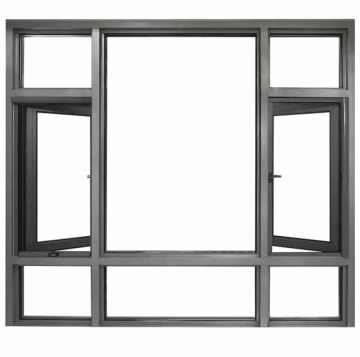 New Style Aluminum Soundproof Casement Windows