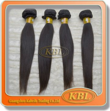 100% peruvian natural straight gray human hair