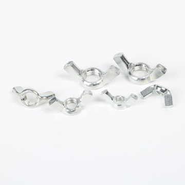 Nickel Plated Round Wing Nuts - Imperial and Metric Butterfly Nuts