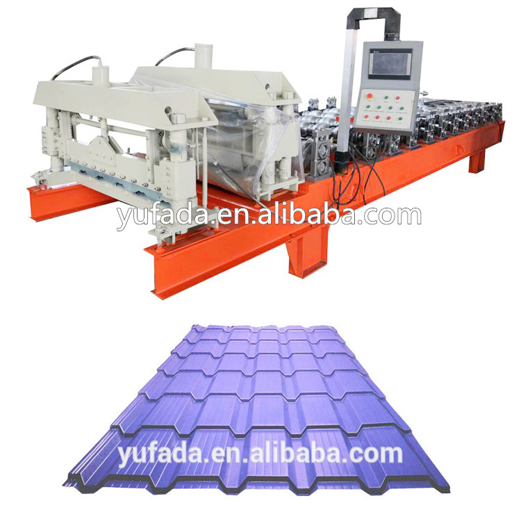 Steel roller shuttering door roll forming production line shutter machine making