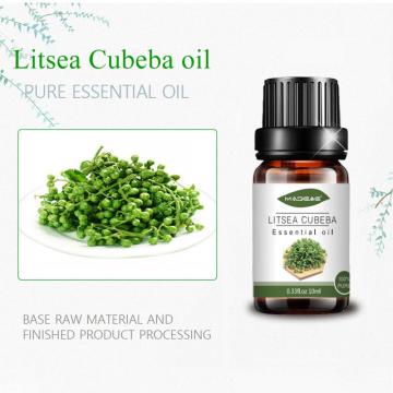 Pure Litsea cubeba essential oil for body care