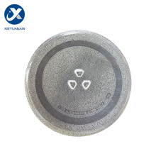 24.5 cm Microwave Oven Glass Plate Trays Compatible with Midea Microwaves
