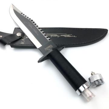 Quality and cheap tactical rambo knives first blood Part II bowie hunting knife
