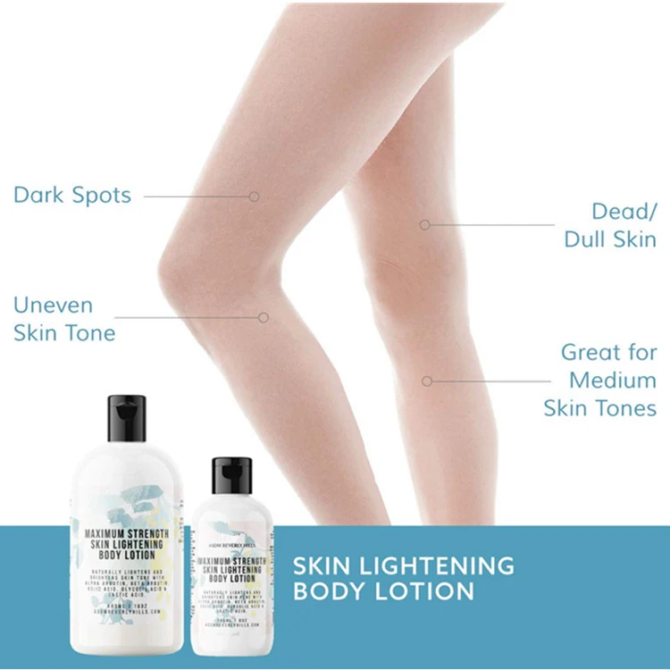 OEM/ODM Maximum Strength Skin Lightening Anti Aging Body Lotion