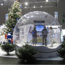 New customized giant inflatable snow globe