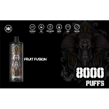 Bester Preis KK Energy verfügbares Vape 8000 Puffs