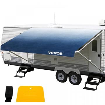 15oz vinyl Waterproof Sun Shade Outdoor Canopy RV