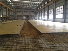 Yellow non-metallic floor hardener