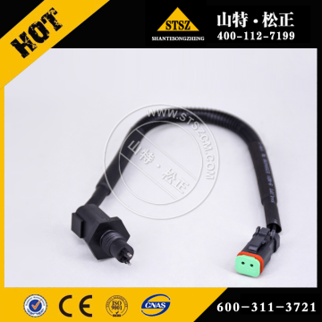 Sensor de temperatura da água 7861-93-3320 para o motor Komatsu SAA6D102E-2C-8