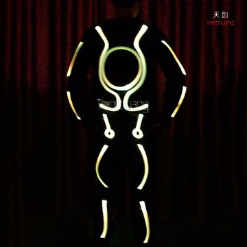 Robot devil costume entertainment led dance clothing