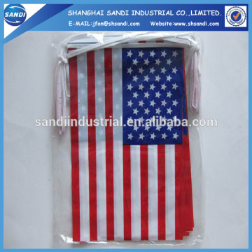 Custpm PVC bunting string flags