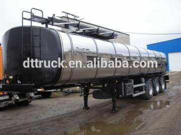 3 axle 35000 liters liquid bitumen tanker trailer