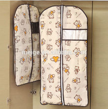 Wholesale garment bag/ Customized garment bag/clear nylon garment bags with pockets