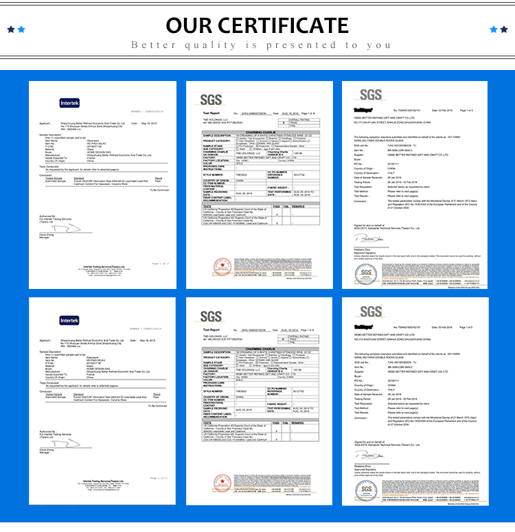 certificate for Pillar Candle Holder