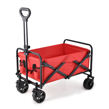 Aimei 5 Inch Tank Wheel Outdoor Camping Trolley: Folding and Gathering Pull Rod Cart