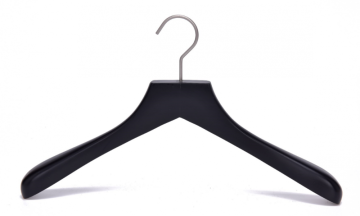 EISHO Luxury Wood Hanger With Wider Shoulder