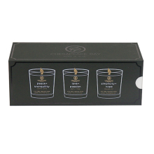Custom Drawer Black Candle Set Boxes for Candle