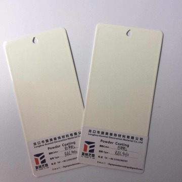 flat gloss RAL 9010 white Powder Coating