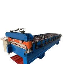 Metal Trapezoidal Type IBR Roof Roll Forming Machine