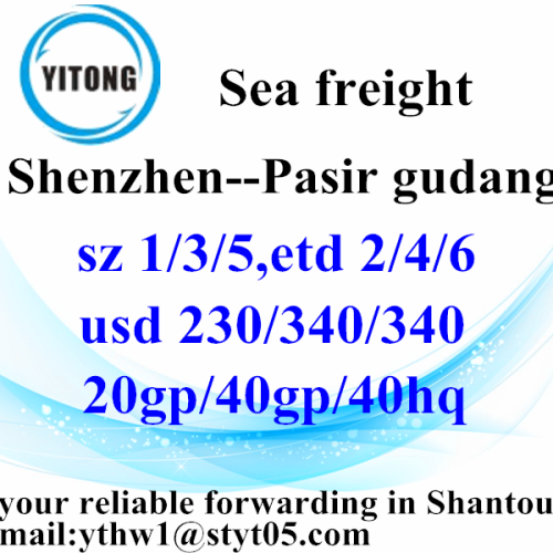 Shenzhen to Pasir Gudang International Freight Forwarder