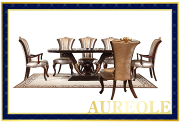 AK-5083 Trustworthy China Supplier Dining Table With Wheels