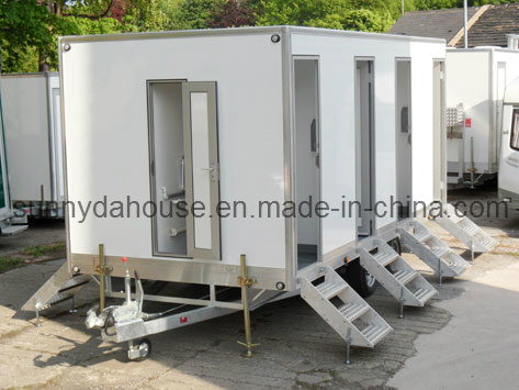 Trailer Tent, Portable Toilet, Movable Trailer Toilet