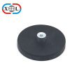 High Grade Neodymium Rubber Coated Pot Magnet