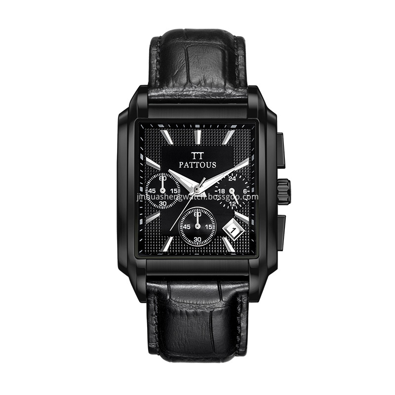 Black Stainless Steel Watch