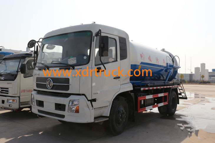 7.8CBM Suction Sewer Truck New Design