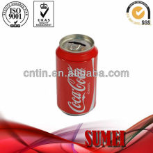 cola shaped tin box